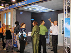 Sky Factory tradeshow illustration