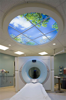 O'Connor Hospital features a Circular Luminous SkyCeiling